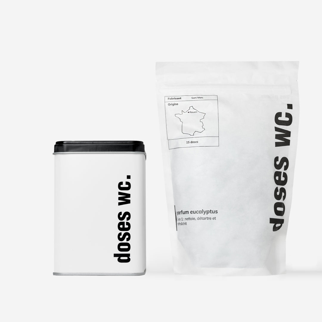 Boite de rangement doses WC