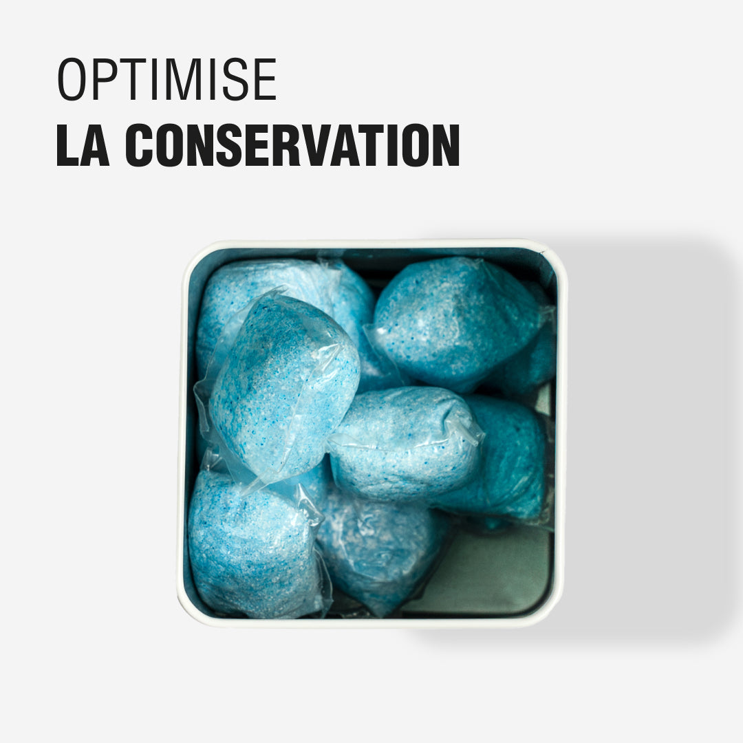 Boite de rangement doses WC