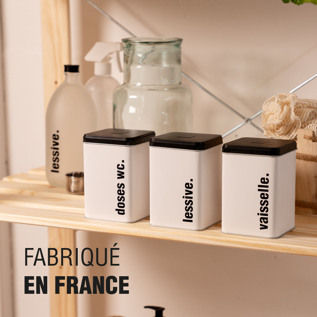 Boite de rangement doses WC