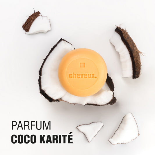Shampoing solide - Cheveux secs - Coco Karité