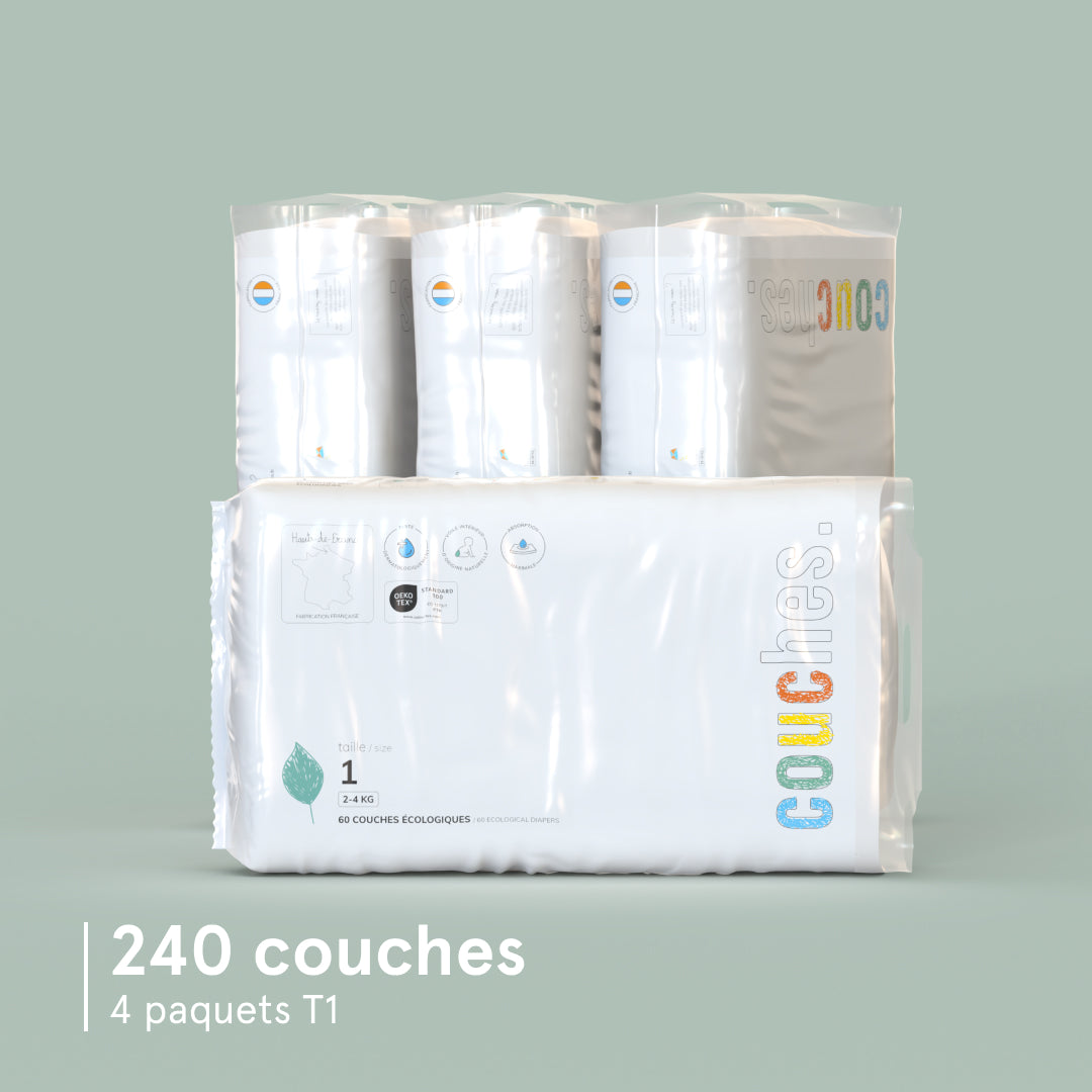 Couches écologiques pour bébé