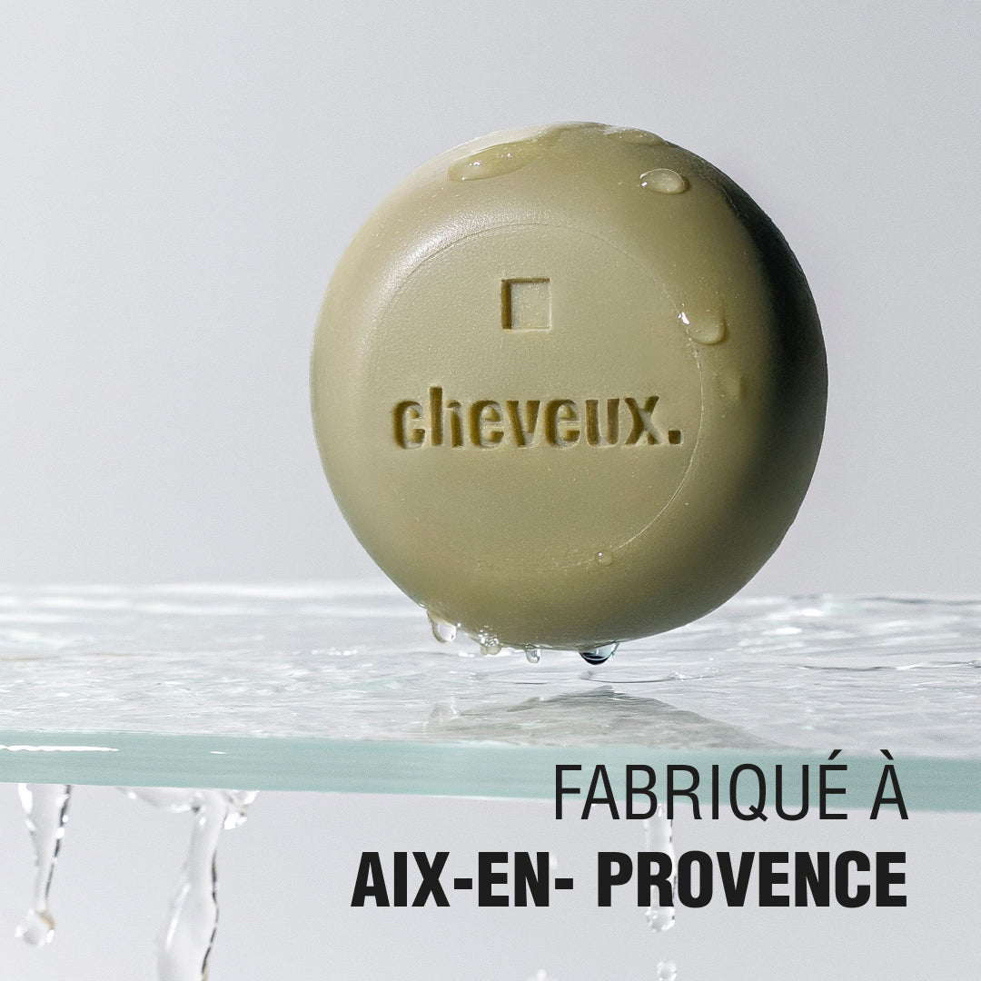Shampoing solide - Cheveux gras - Thé vert