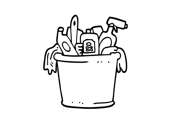 produits d'entretien les plus toxiques