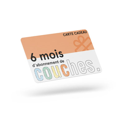 Carte cadeau couche