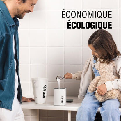 Kit lessive poudre - parfum fraîcheur