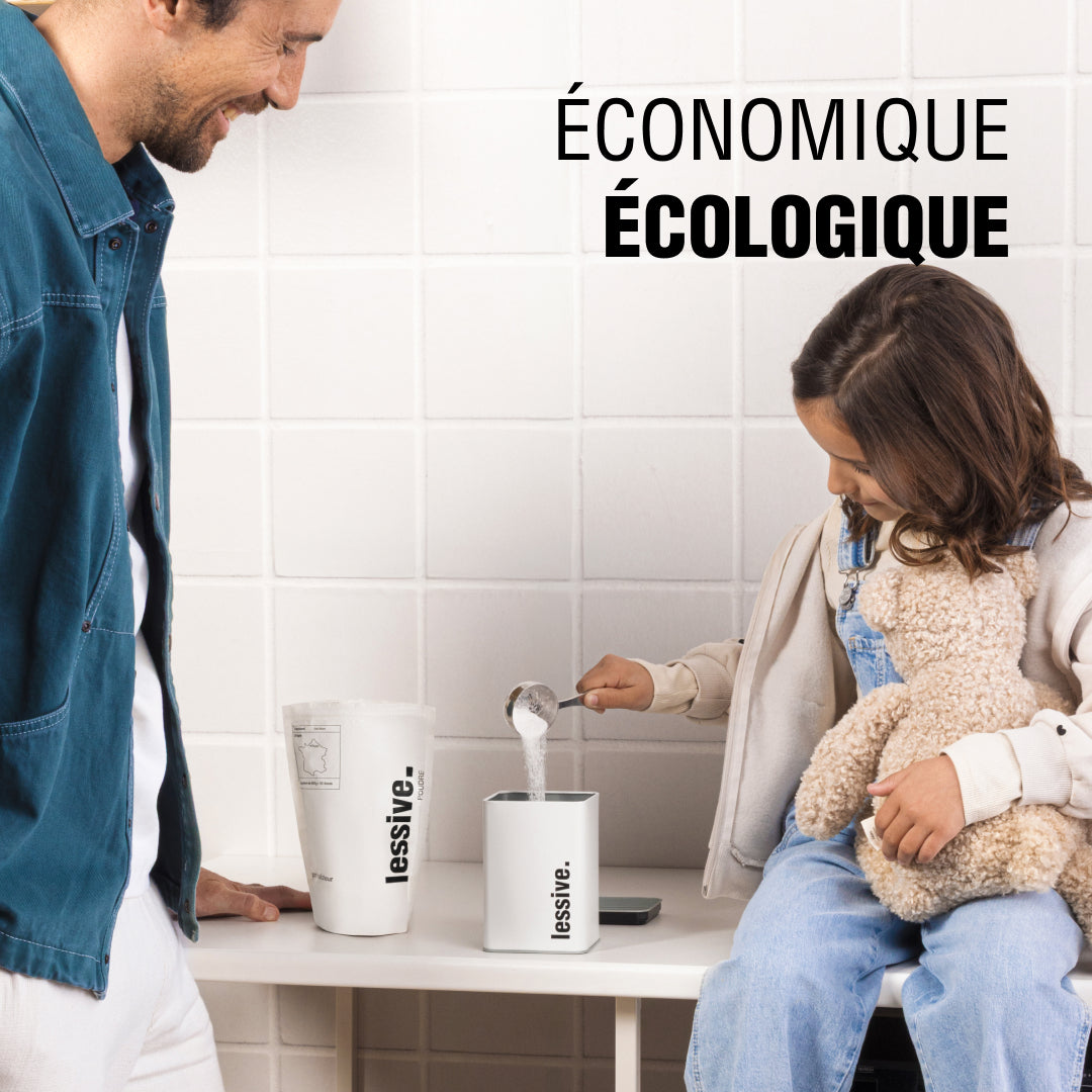 Lessive poudre - parfum fraîcheur et doseur
