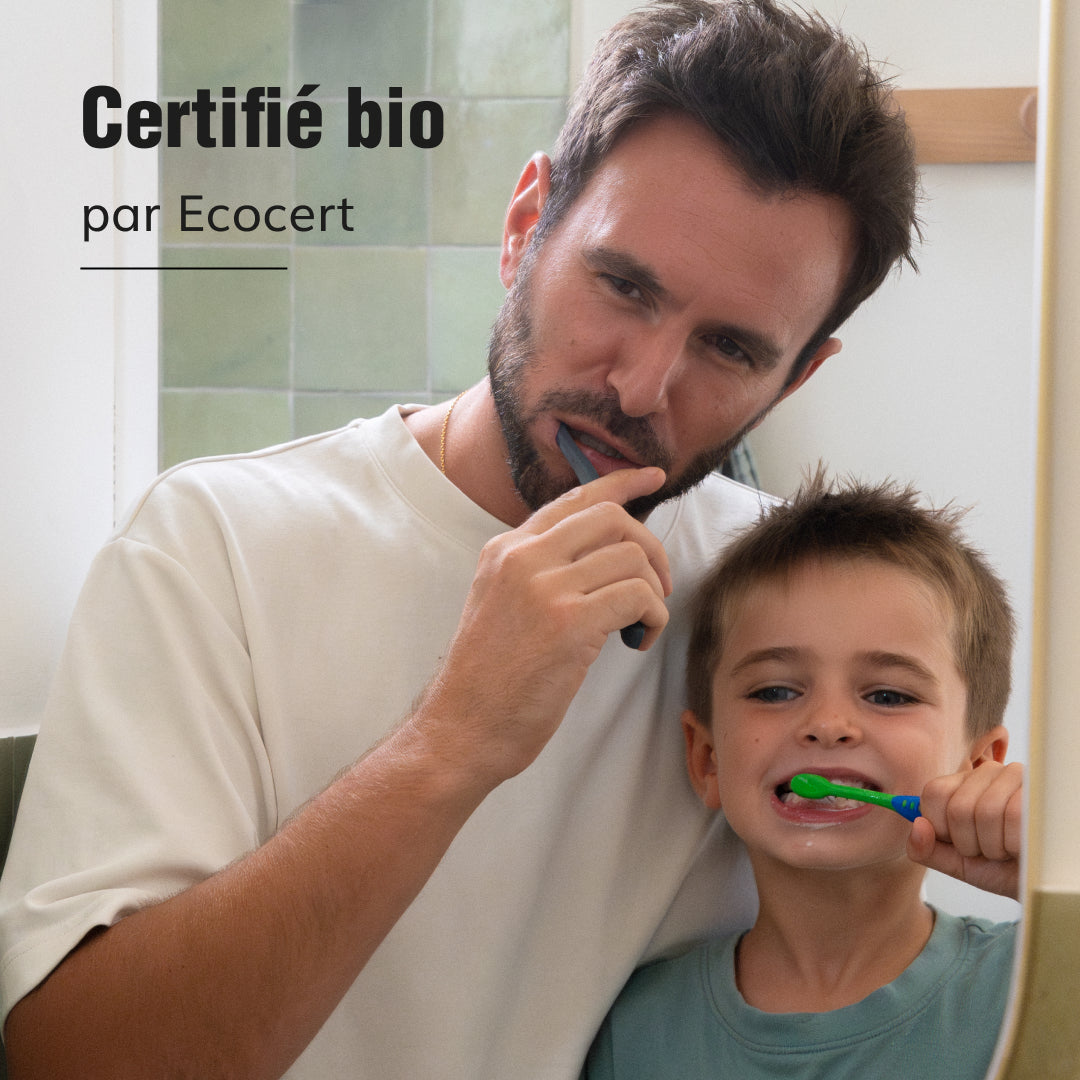 Dentifrice enfant certifié bio - Fraise