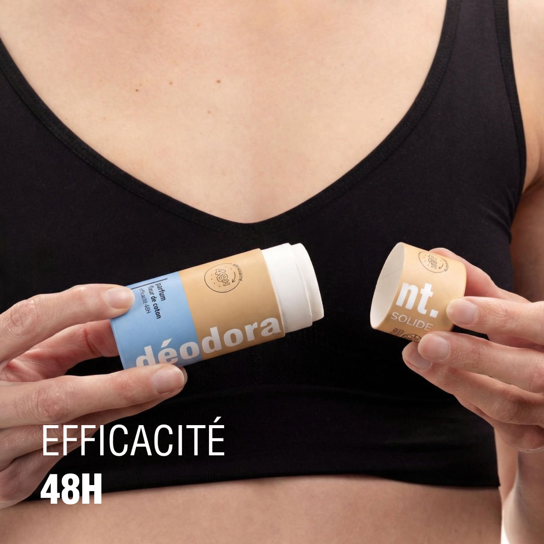 Déodorant solide - Fleur de coton