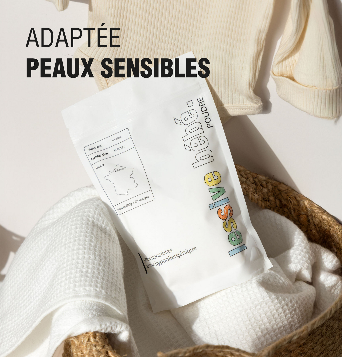 Lessive en vrac - bébé et peaux sensibles