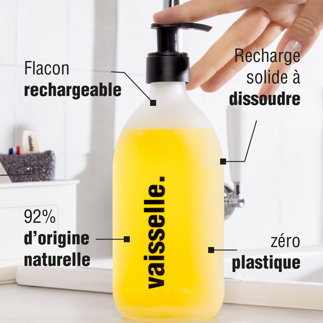 Liquide vaisselle à dissoudre - Kit de démarrage