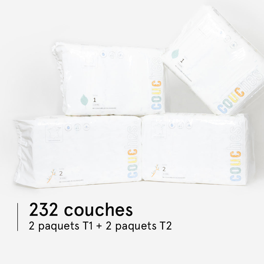 Couches écologiques pour bébé