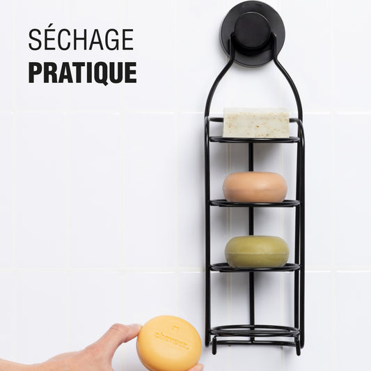 Porte-savon à étages
